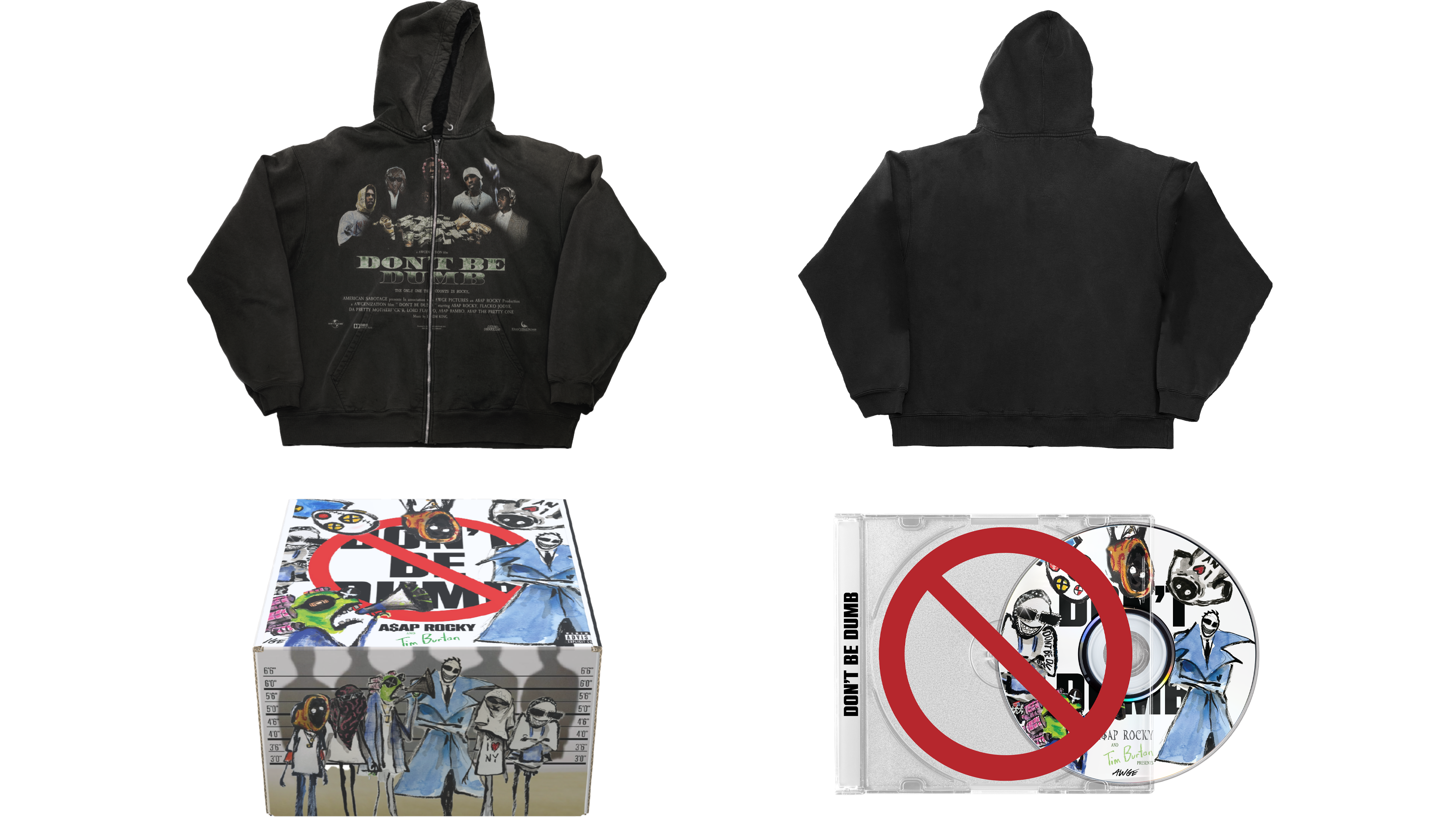 GROUP ZIP UP HOODIE CD BOX SET